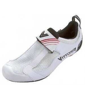 NEW VITTORIA unisex thl triathlon cycling shoes in white